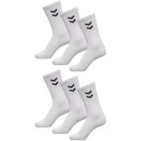 hummel Socken 6-er Set Sport Freizeit Basic Socken mit Logo (6-Paar, sportlich) BEQUEME BASIC SOCKEN MIT WINKELN