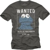 MAKAYA T-Shirt Lustige Sprüche Motiv Wanted Funshirt Coole Fun Geschenke für Männer mit Druck