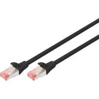 Patchkabel CAT 6 S/FTP 2m schwarz, 2 Meter