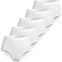 ESGE - Die Wäsche-Macher Taillenslip 5er-Pack Basic - Feinripp (Spar-Set, 5-St) Taillenslip - Baumwolle