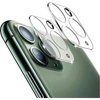 CoolGadget Schutzfolie Kameraschutz Glas für Apple iPhone 11 Pro, (Spar-Set 2in1, Staubgeschützt/Staubsicher), Schutzglas für Kamera-Linsen Panzerfolie für iPhone 11 Pro Folie
