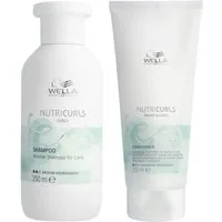 Wella Professionals Haarpflege-Set Wella Nutricurls Set - Shampoo 250ml+Conditioner 200ml