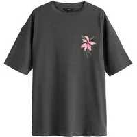 Next T-Shirt Kurzarm-T-Shirt mit Rundhalsausschnitt und Grafik (1-tlg)
