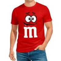 MoonWorks Print-Shirt Herren T-Shirt Fasching Karneval M Aufdruck Gruppenkostüm Verkleidung mit Print