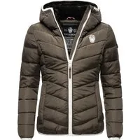 Navahoo Steppjacke Elva stylische Damen Winterjacke mit Kapuze