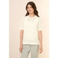 CECIL Kapuzenshirt aus softem Materialmix