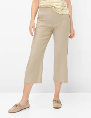 Raphaela by Brax Damen Culotte Style PAM CULOTTE BEIGE, Beige, Gr. 42K
