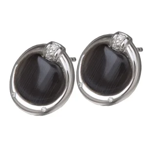 Orphelia Ohrstecker für Damen, 925 Sterlingsilber, Silber ZO-5900