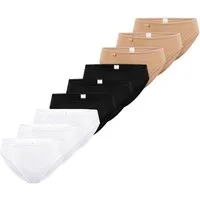sloggi Tai-Slip 9er Pack 24/7 Cotton (Spar-Set, 9-St) Tai Slip - Baumwolle - Atmungsaktiv - Perfekter Sitz