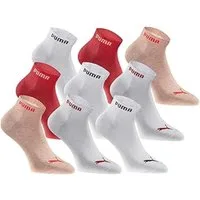 PUMA Basicsocken Damen 18-Pack Quartersocken - 3912 (Packung, 18-Paar, 18 Paar)