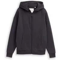 TOM TAILOR Sweatshirt mit Schriftzug auf Kapuze