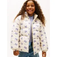Tommy Hilfiger Wendejacke FLOWER AOP REVERSIBLE PUFFER Regular fit, Kinder bis 16 Jahre