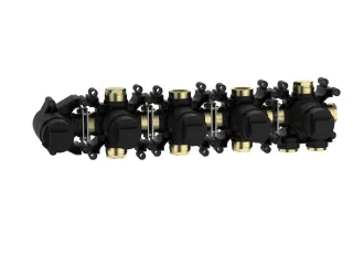 Herzbach MODUL7 Einbaukörper PUSH-Thermostat 3 Verbraucher, 70.730003.1.09 70.730003.1.09