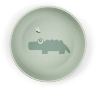 Done by Deer Foodie Bowl Croco green