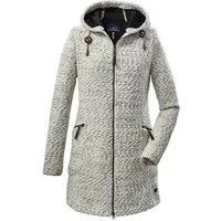 G.I.G.A. DX by killtec Fleecejacke GW 444 WMN PRK Wärmender Strickparka mit Kapuze, 2-Wege-Reißverschluss, Taschen