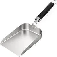 Plancha-Grillschaufel, Wender edelstahl/schwarz