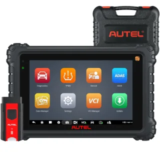 Autel Maxisys MS906 Pro-TS Diagnostic Tool 10 Android 8-Inch Screen 16MP Camera CAN FD DoIP TPMS Solution 3000+ Active T
