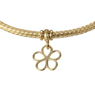 Orphelia Damen 925 Sterling Silberarmband - Gold ZA-7396