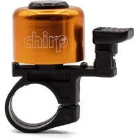 Chirp Fahrradklingel Minibell, orange eloxiert