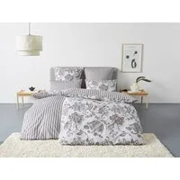 OTTO home Bettwäsche Nordby, Renforcé, 2 teilig, Bettwäsche aus Baumwolle, skandinavisches Design, ab Größe 135x200 cm