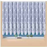 Weckbrodt Gardine Siena (1 St), Kräuselband, halbtransparent, Polyester, Jacquard, strukturiert, Allover,Floral,halbtransparent, Bordüre, Store