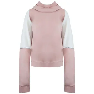 Under Armour Unstoppable Langarm-Kapuzenpullover mit Doppelstrickmuster für Damen in Übergröße