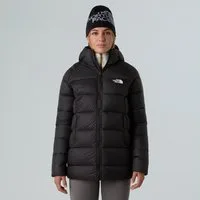 The North Face Daunenmantel W HYALITE DOWN PARKA mit 600er-Daunenfüllung, mit angeschnittener Kapuze