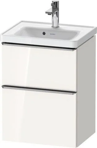 Duravit D-Neo Waschtischunterbau wandhängend Weiß Hochglanz 484x372x625 mm - DE4350070220000 DE4350070220000