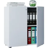 VCM Aktenschrank Vandol Mini 70x74x40cm (1-St) mit 2 Fächern, Büromöbel