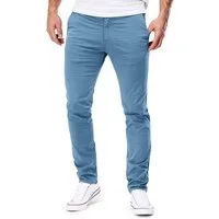 MERISH Chinos MERISH 401 Herren Chinohose Hose Slim fit Stretch 36-32 Hellblau (1-tlg)