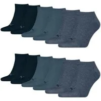 PUMA Sneakersocken Soft Cotton (6-Paar) mit Cat-Logo und PUMA-Schriftzug