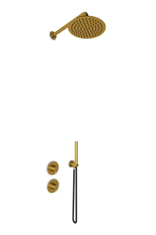 JEE-O Slimline Shower Set 01, PVD gold matt, 800-6425 800-6425