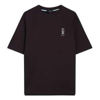 Schwarzes T-shirt Mit Ted Baker Kuyrt-logo