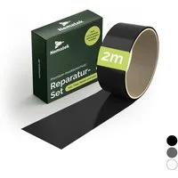 Nematek Insektenschutz-Fensterrahmen Reparatur-Set für Insektenschutzgewebe 4,5 x 200cm Reparatur Klebeband