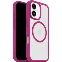 React, Handyhülle transparent/pink, iPhone 17, MagSafe