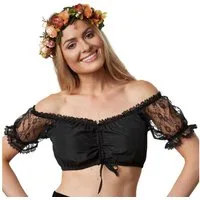 dressforfun Trachtenbluse Dirndlbluse Maria