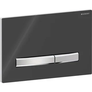 Geberit Geberit Betätigungsplatte Sigma50 für 2-Mengen-Spülung schwarz, 115788DW2 115788DW2