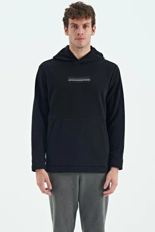 Herren Hoodie mit bedrucktem Logo