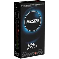 MY.SIZE XXL-Kondome Classic 60 MIX Packung mit, 10 St., im gemischten Sortiment, Kondome für besten Tragekomfort und Sicherheit
