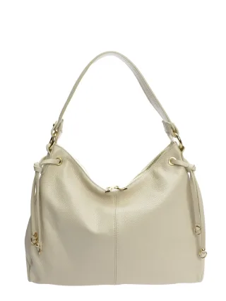 Isabella Rhea Beige Rindsledertasche