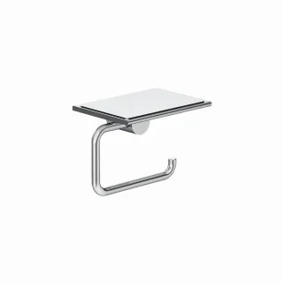 Kludi VELA R Toilettenpapierhalter mit Ablage chrom, 5897105 5897105