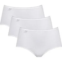 sloggi Midislip 3er Pack 24/7 Cotton (Spar-Set) Midi Slip - Baumwolle - Atmungsaktiv