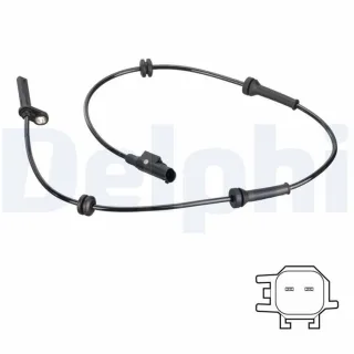 Delphi ABS-Sensor hinten rechts Fiat Fiorino Linea Qubo