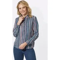 Sieh an! Klassische Bluse Langarm-Bluse Langarm
