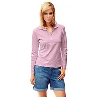 heine T-Shirt Poloshirt Langarm