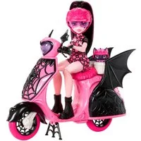 MonsterHigh™ Anziehpuppe Draculaura, Count Fabulous, mit Vampastic Scooter