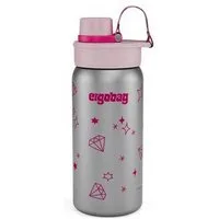 ergobag Trinkflasche Edelstahl Trinkflasche, auslaufsicher und kohlensäuregeeignet