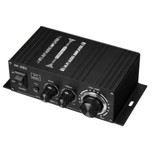 AUTSOME 12V40Wx2 Power Amplifier 2.0 Channel90DB Car Small Power Amplifier