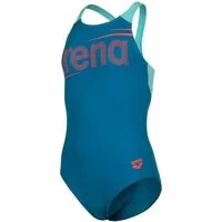 Arena Badeanzug G ARENA BOLD SWIMSUIT V BACK hohe Chlorbeständigkeit, schnelltrocknendes Material, UV-Schutz UPF50+