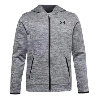 Under Armour Fleece Mens Grey Track Jacke